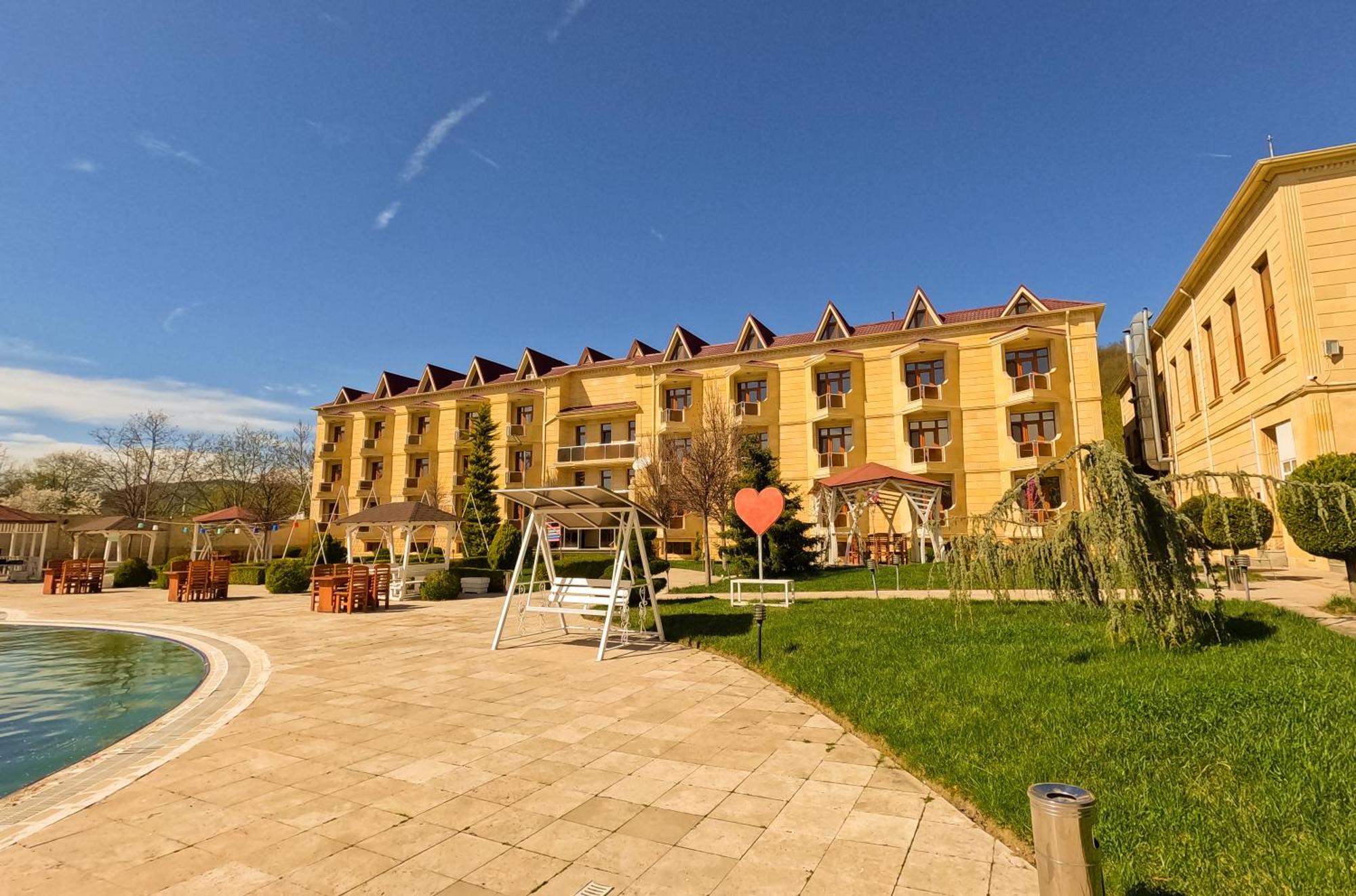 Gabala Yeddi Gozel Hotel Zewnętrze zdjęcie